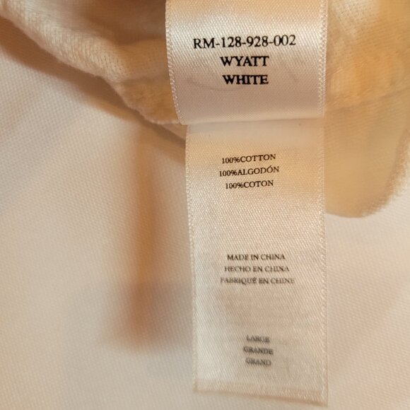 Rails Men's Long Sleeve Button Down Wyatt Shirt White Large - Picture 8 of 12